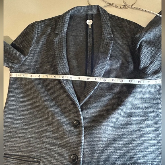 Ian RN Grey houndstooth jacket - size M - Picture 10 of 12